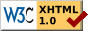 g�ltiges XHTML 1.0
